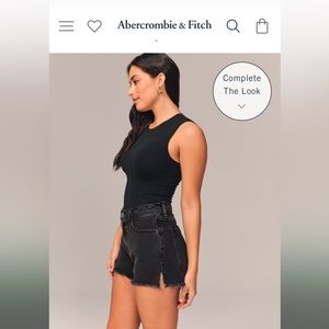 Abercrombie curve love shorts